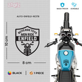 Royal Enfield Bullet 350 Classic Winged Logo Sticker for Tank & Side Panel